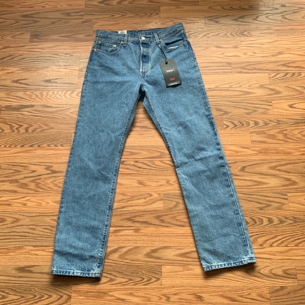 Levi's 501 Jeans High Waist button fly